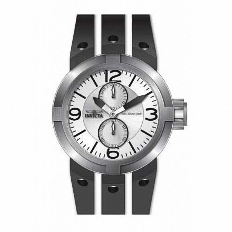Main Image 1 of Men's Invicta I-Force Strap Watch with Silver-Tone Watch (Model: 14177)
