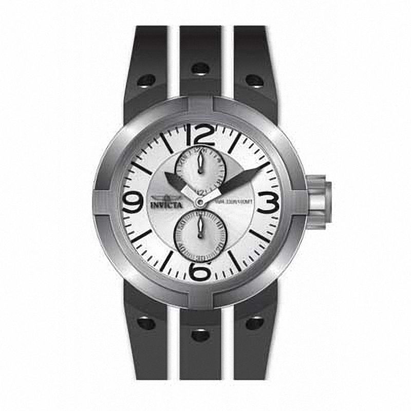 Men's Invicta I-Force Strap Watch with Silver-Tone Watch (Model: 14177)