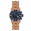 Thumbnail Image 0 of Men's Invicta Pro Diver Rose-Tone Watch with Black Carbon Fibre Dial (Model: 15109)