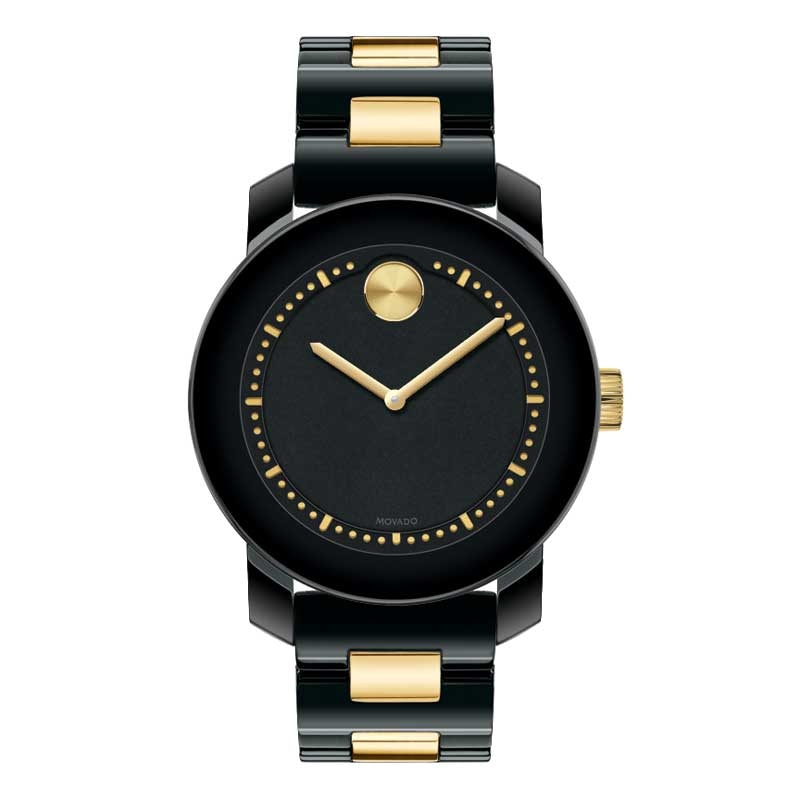 Main Image 1 of Ladies' Movado Bold® Black Ceramic Watch (3600172)