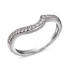 Thumbnail Image 3 of 1 CT. T.W. Diamond Three Stone Swirl Bridal Set in 14K White Gold
