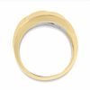 Thumbnail Image 3 of 1/2 CT. T.W. Round and Baguette Diamond Swirl Band in 10K Gold