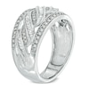 Thumbnail Image 2 of 1/2 CT. T.W. Diamond Center Waves Ring in 10K White Gold