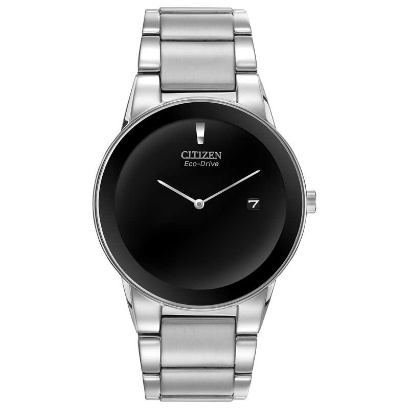 Men's Citizen Eco-Drive® Axiom Watch with Black Dial (Model: AU1060-51E)