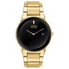 Thumbnail Image 1 of Men's Citizen Eco-Drive® Axiom Gold-Tone Watch with Black Dial (Model: AU1062-56E)