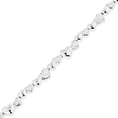 925 Sterling Silver Polished Box Catch Closure Garnet Bracelet 7.5 Inch Box Clasp Jewelry Gifts for Women 925 Sterling Silver Polished Box Catch Closure Garnet Bracelet 7.5 Inch Box Clasp Jewelry Gifts for Women