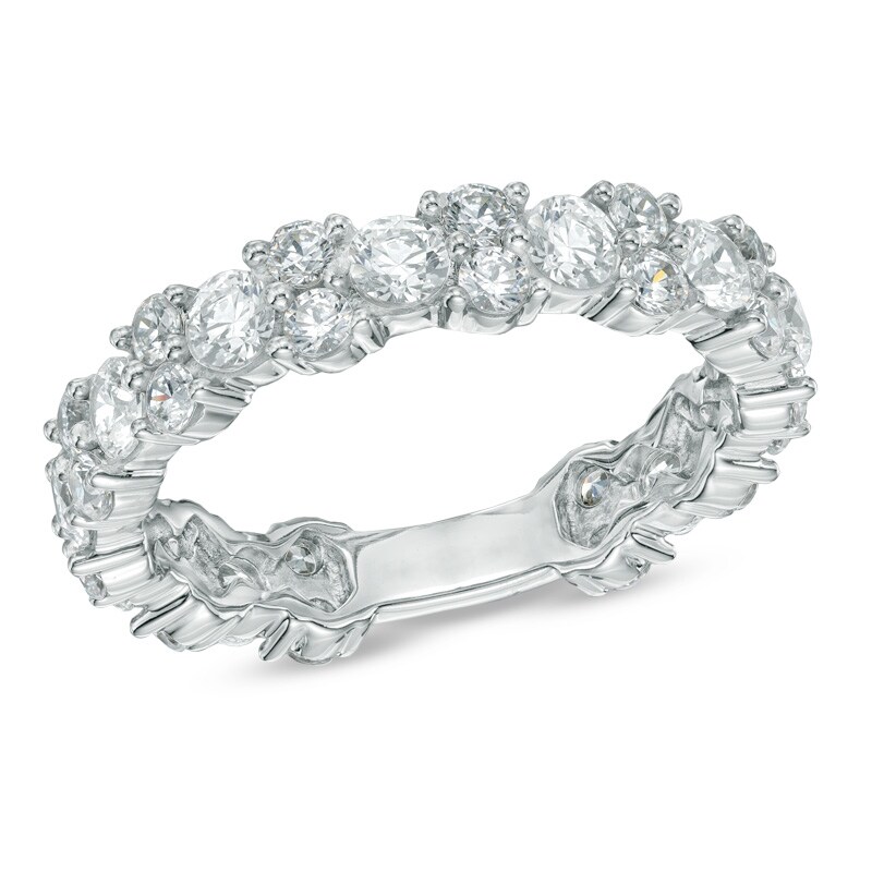 2 CT. T.W. Diamond Eternity Band in 14K White Gold