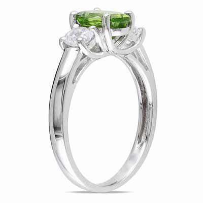zales peridot ring