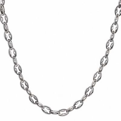 Anchor Chain Necklace in 14k Gold, 3 mm – Saint Bones