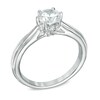Thumbnail Image 2 of Celebration Ideal 1 CT. T.W. Certified Diamond Engagement Ring in 14K White Gold (J/I1)
