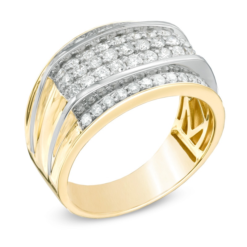 Men's 1 CT. T.W. Diamond Ring in 10K Gold