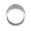 Thumbnail Image 4 of Diamond Accent Thick Scroll Band in Sterling Silver