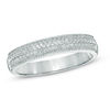Thumbnail Image 0 of 1/5 CT. T.W. Princess-Cut Diamond Double Row Band in Sterling Silver