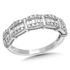 Thumbnail Image 1 of 1/2 CT. T.W. Baguette Diamond Anniversary Band in 10K White Gold