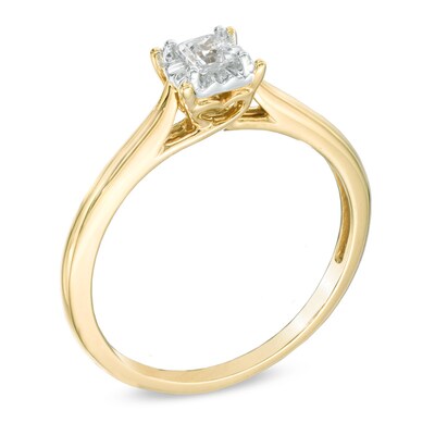 2.5 Ctw Solitaire Round Cut Engagement Ring in 18K Gold – Luxe VVS Jewelers