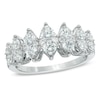 Thumbnail Image 1 of 1 CT. T.W. Diamond Seven Stone Anniversary Ring in 10K White Gold