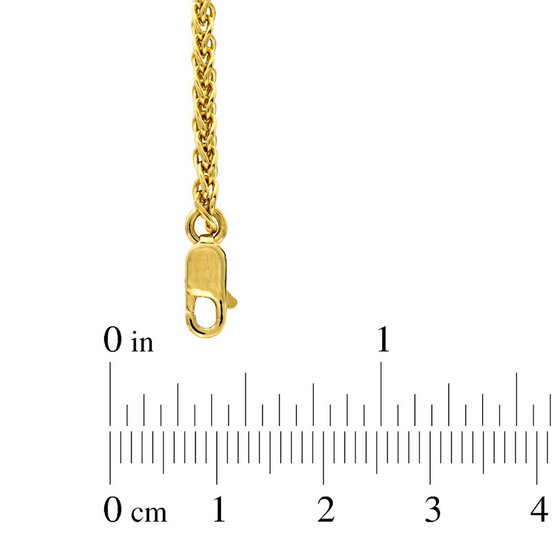 Main Image 2 of Lab-Created Multi-Gemstone Necklace in Sterling Silver with 18K Gold Plate