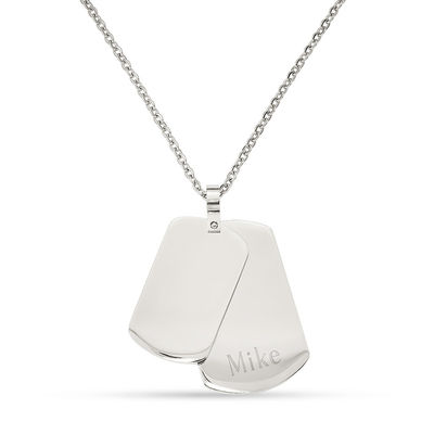 zales dog tag necklace