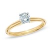 Thumbnail Image 1 of 1/2 CT. Diamond Solitaire Engagement Ring in 14K Gold