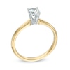 Thumbnail Image 1 of 1/2 CT. Diamond Solitaire Engagement Ring in 14K Gold