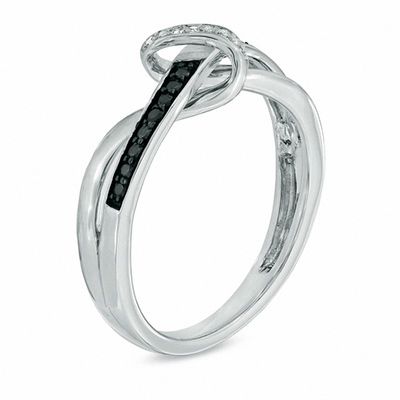 black infinity ring