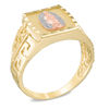 Thumbnail Image 1 of Men's Our Lady of Guadalupe Ring in 10K Two-Tone Gold