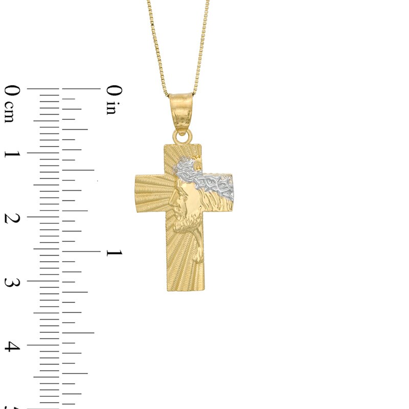 Main Image 2 of Cross Pendant in 10K Gold
