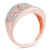 Thumbnail Image 2 of 1/4 CT. T.W. Diamond Vintage-Style Band in 10K Rose Gold
