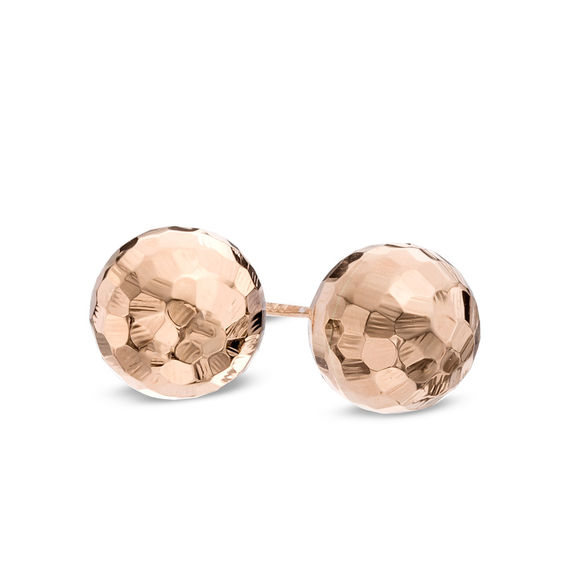 [STONE HENgE] 14K ROSE GOLD☆H0186 Earrings StoneHenge 14K Ribbon Cubic Earrings H0186 Cubic Zirconia