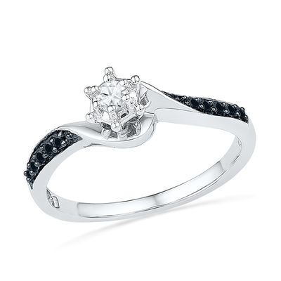 black promise rings for couples