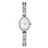 Thumbnail Image 0 of Ladies' Bulova Crystal Accent Watch with Oval Mother-of-Pearl Dial (Model: 96R199)