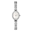 Thumbnail Image 1 of Ladies' Bulova Crystal Accent Watch with Oval Mother-of-Pearl Dial (Model: 96R199)