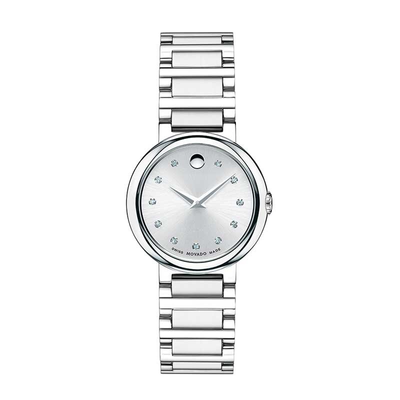 Main Image 1 of Ladies' Movado Concerto® Diamond Accent Watch (Model: 606789)