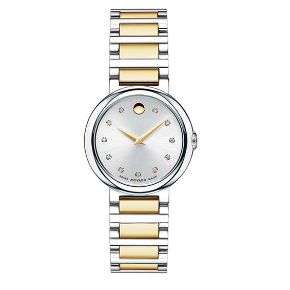Ladies' Movado ConcertoÂ® Diamond Accent Watch (Model: 606790)