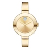 Thumbnail Image 1 of Ladies' Movado Bold® Crystal Accent Gold-Tone Bangle Watch (Model: 3600201)