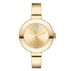 Thumbnail Image 0 of Ladies' Movado Bold® Crystal Accent Gold-Tone Bangle Watch (Model: 3600201)