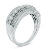 Thumbnail Image 2 of 1/2 CT. T.W. Diamond Vintage-Style Scallop Band in 10K White Gold