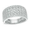 Thumbnail Image 0 of 1-1/2 CT. T.W. Diamond Multi-Row Anniversary Band in 10K White Gold