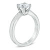 Thumbnail Image 2 of Celebration Fire® 1 CT. Princess-Cut Diamond Solitaire Engagement Ring in 14K White Gold (H-I/SI1-SI2)