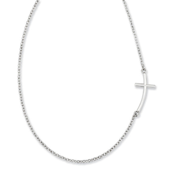 Amazon.com: MORGAN & PAIGE Sideways Cross Necklace for Women - Demi Fine  Cubic Zirconia Pendant, 925 Sterling Silver Choker, Teens, Dainty Faith  Jewelry, 12 to 16 inch with Extender: Clothing, Shoes & Jewelry