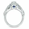 Thumbnail Image 3 of Vera Wang Love Collection 7/8 CT. T.W. Diamond Vintage-Style Engagement Ring in 14K White Gold