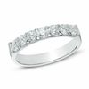 Thumbnail Image 0 of 3/4 CT. T.W. Certified Diamond Seven Stone Anniversary Band in 14K White Gold (I/SI2)