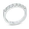 Thumbnail Image 2 of 3/4 CT. T.W. Certified Diamond Seven Stone Anniversary Band in 14K White Gold (I/SI2)