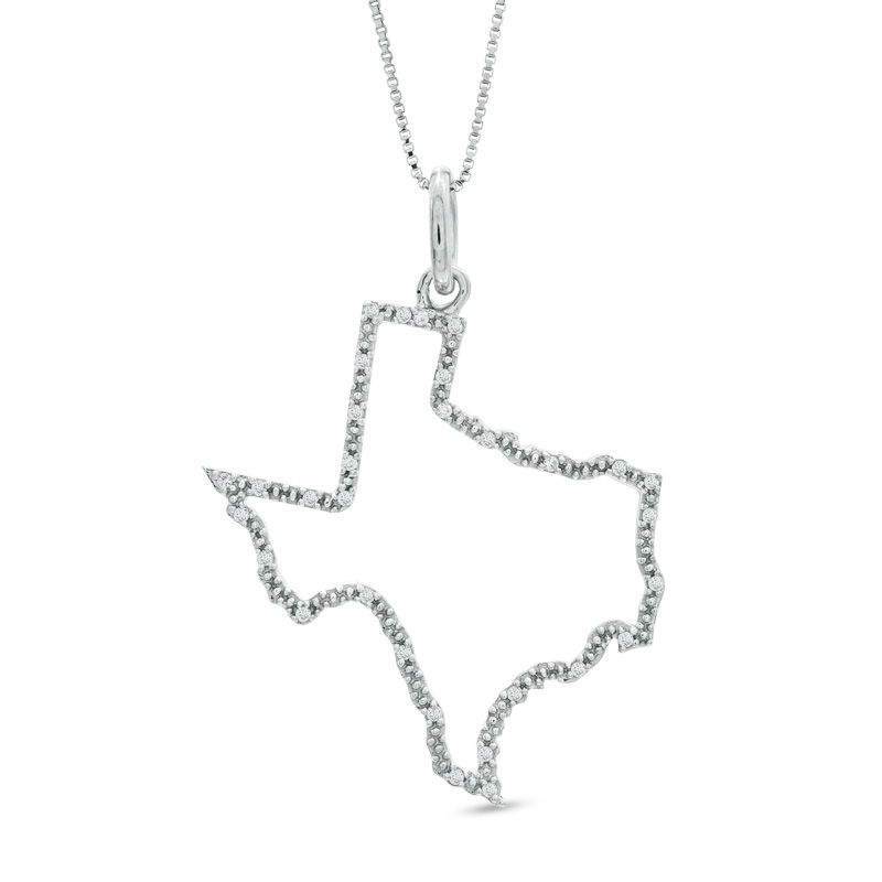 Texas State Necklace: Gold / 16 inch – Et Cetera
