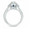 Thumbnail Image 3 of Vera Wang Love Collection 3/4 CT. T.W. Diamond Collar Engagement Ring in 14K White Gold