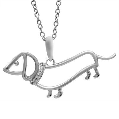 dachshund pendant necklace