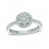 Thumbnail Image 1 of 1/2 CT. T.W. Diamond Double Frame Ring in 10K White Gold