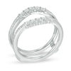 Thumbnail Image 2 of 1/2 CT. T.W. Certified Diamond Solitaire Enhancer in 14K White Gold (I/SI2)