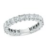 Thumbnail Image 1 of 3 CT. T.W. Princess-Cut Diamond Eternity Band in 14K White Gold