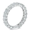 Thumbnail Image 2 of 3 CT. T.W. Princess-Cut Diamond Eternity Band in 14K White Gold